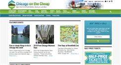 Desktop Screenshot of chicagoonthecheap.com