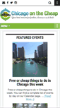 Mobile Screenshot of chicagoonthecheap.com